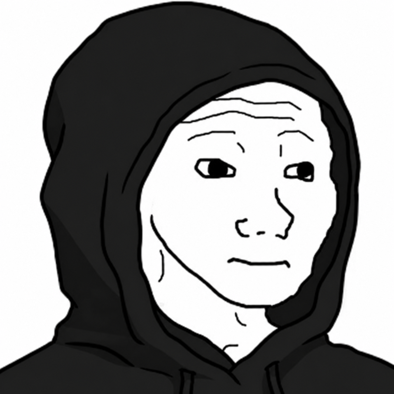 Wojak in Hood